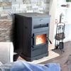 Cleveland Iron Works No.205 Large EPA Approved High-Efficiency Pellet Stove with Smart Home Technology Heats 2500 Sq Ft Area, small image number 2