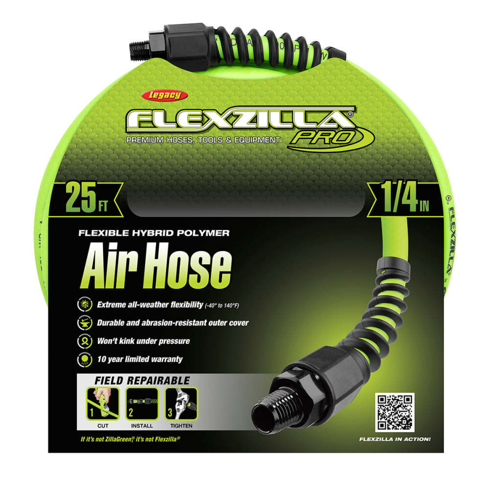 Flexzilla Pro 1/4 Inch x 100 Ft Air Hose, large image number 8