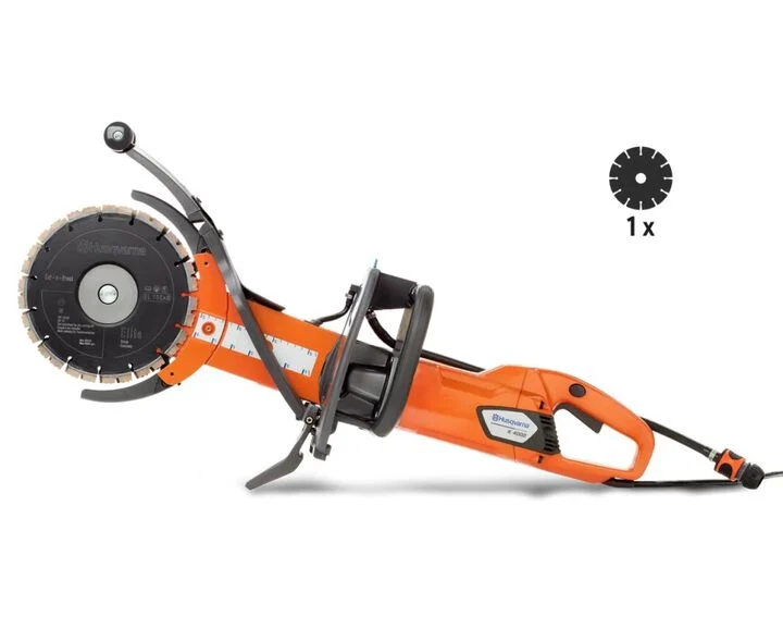 Husqvarna Construction K 4000 Cut-N-Break 120V 2.4HP 16 Inch Power Cutter Body Only Reconditioned, large image number 1