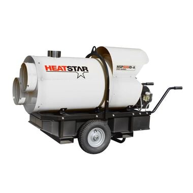 Heatstar PRO-SERIES 500000 BTU Indirect Fired Diesel/Kerosene/Jet Fuel Construction Heater