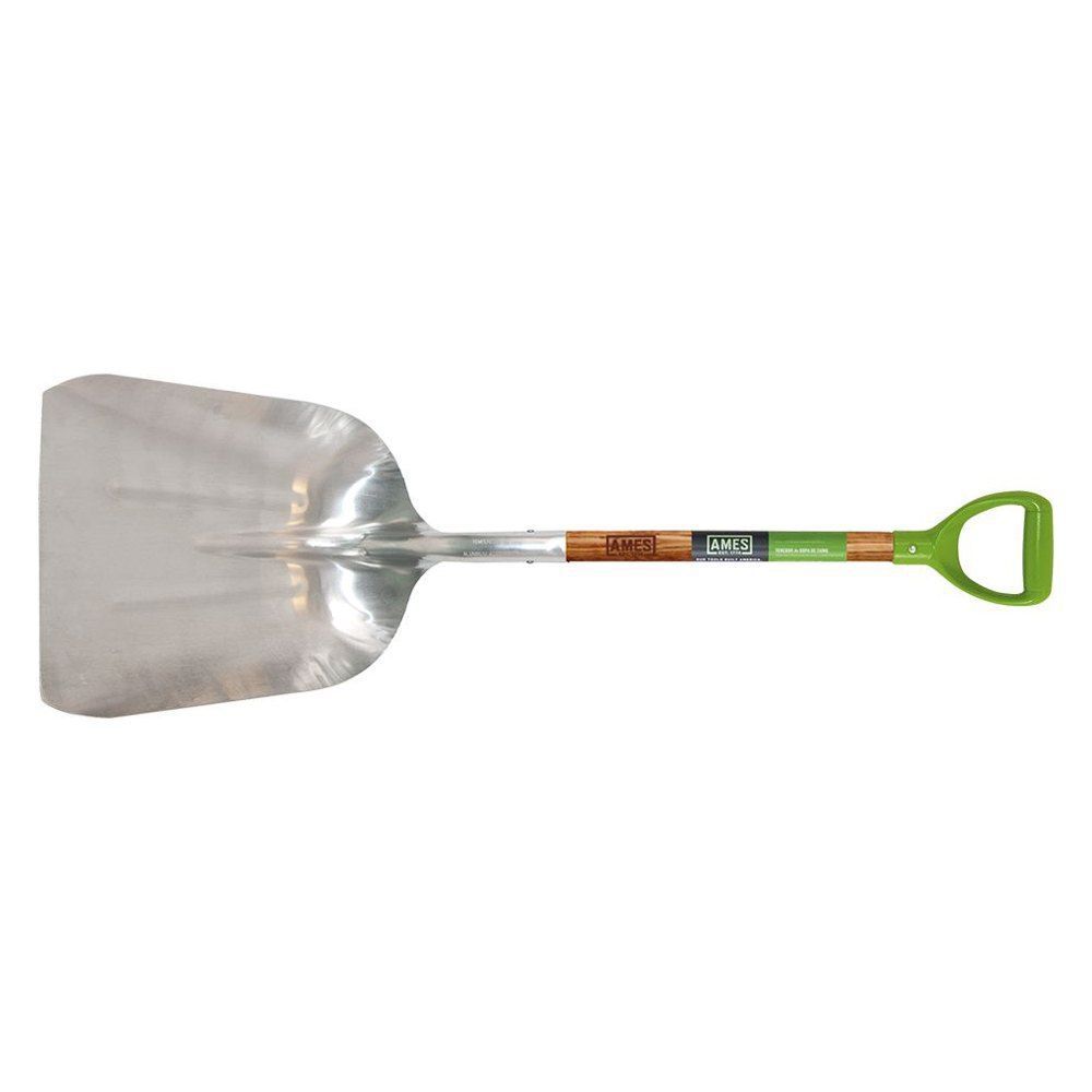 Ames 24.5 Inch D-Handle Aluminum Scoop, large image number 1