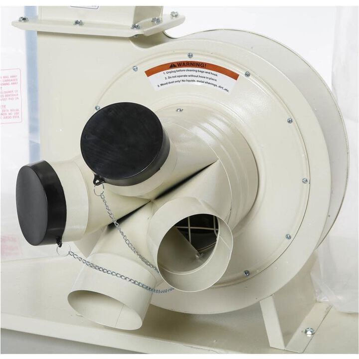 Shop Fox Dust Collector 240V 3HP 1 Phase 2830 Cfm Single Stage, large image number 2