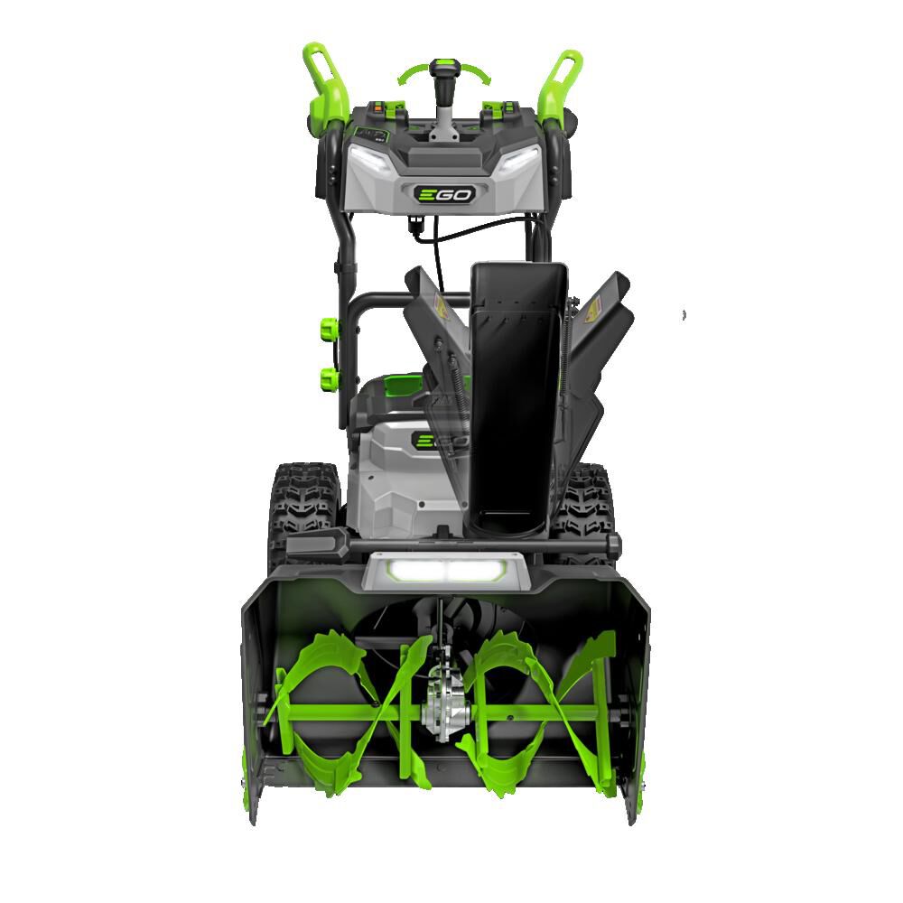 EGO 24 Inch Self Propelled 2 Stage XP Snow Blower Peak Power with 2 10.0Ah Batteries & Dual Port Charger, large image number 2
