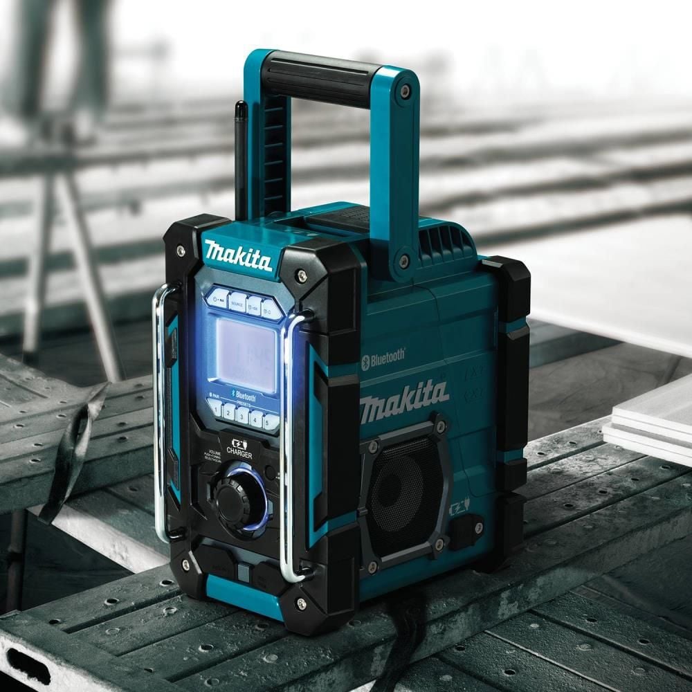 Makita 18V LXT 12V max CXT Bluetooth Job Site Charger/Radio Lithium Ion Cordless (Bare Tool), large image number 6