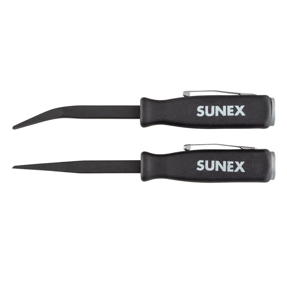 Sunex 5 Inch Mini Pry Bar Set with Striking Caps 2 Pieces, large image number 1