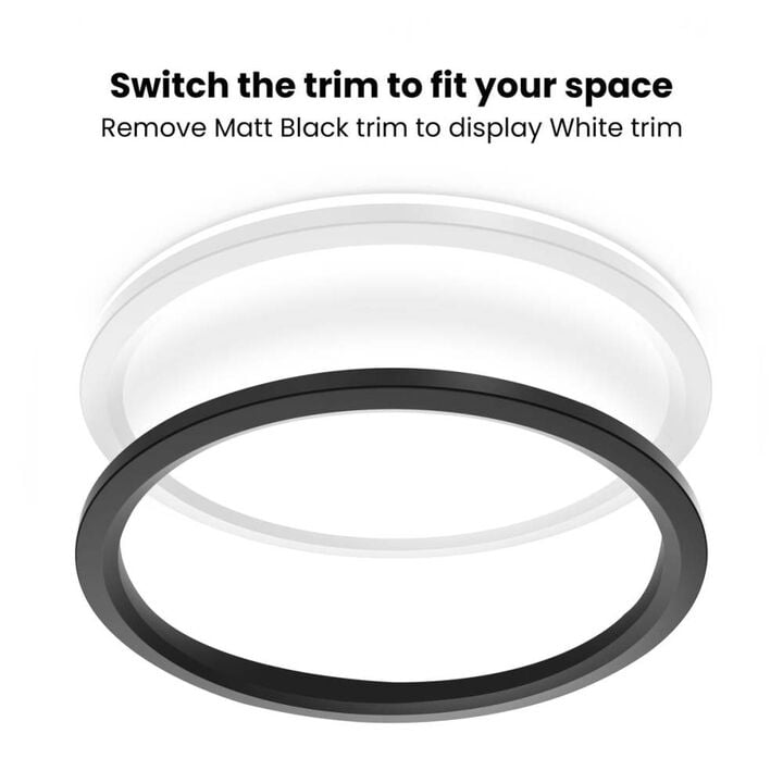 Feit Electric 1-2/5 Inch 13W 850 Lumens LED Ceiling Light Fixture White, large image number 8