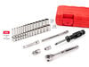 Tekton 1/4 Inch 6 Point Socket and Ratchet Set Case, 34 Pieces (4-15 mm), small image number 2