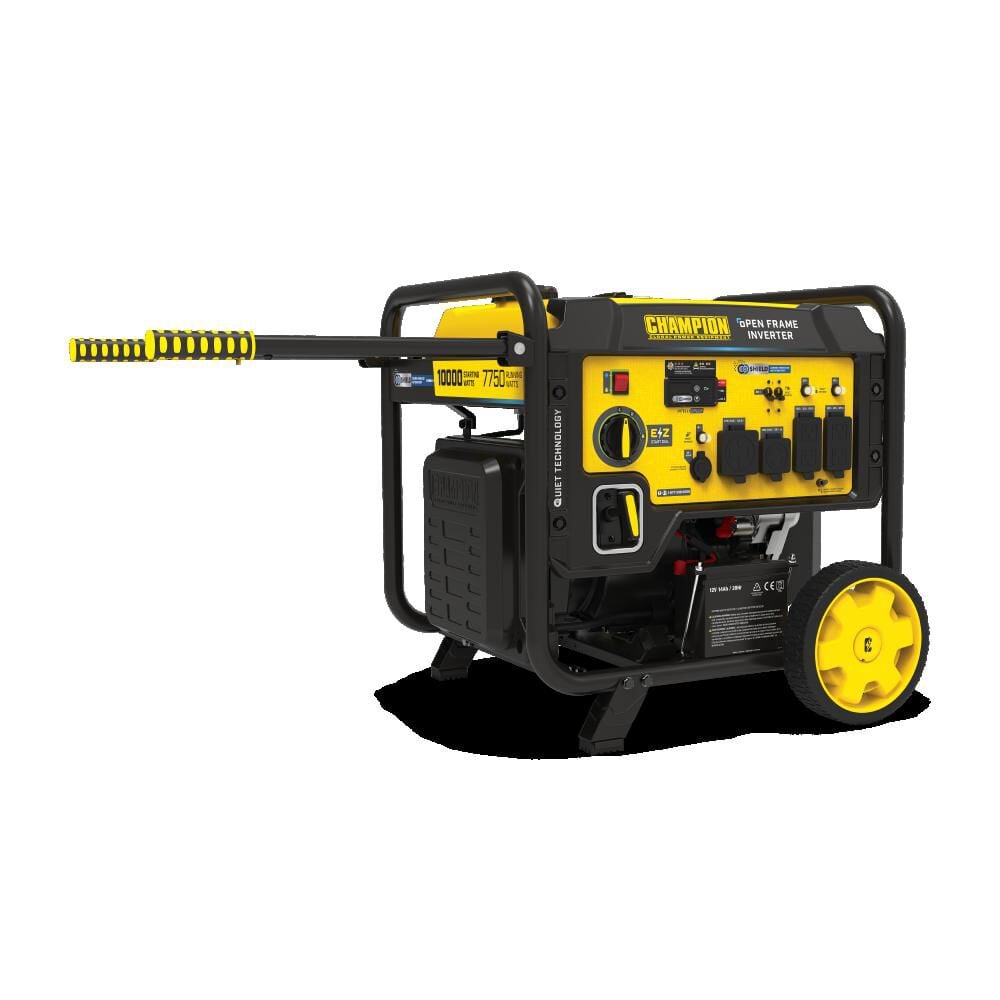 Champion Power Equipment 10,000-Watt Gas Powered 49 State Electric Start Home Backup Portable Open Frame Inverter Generator with Quiet Technology, large image number 7
