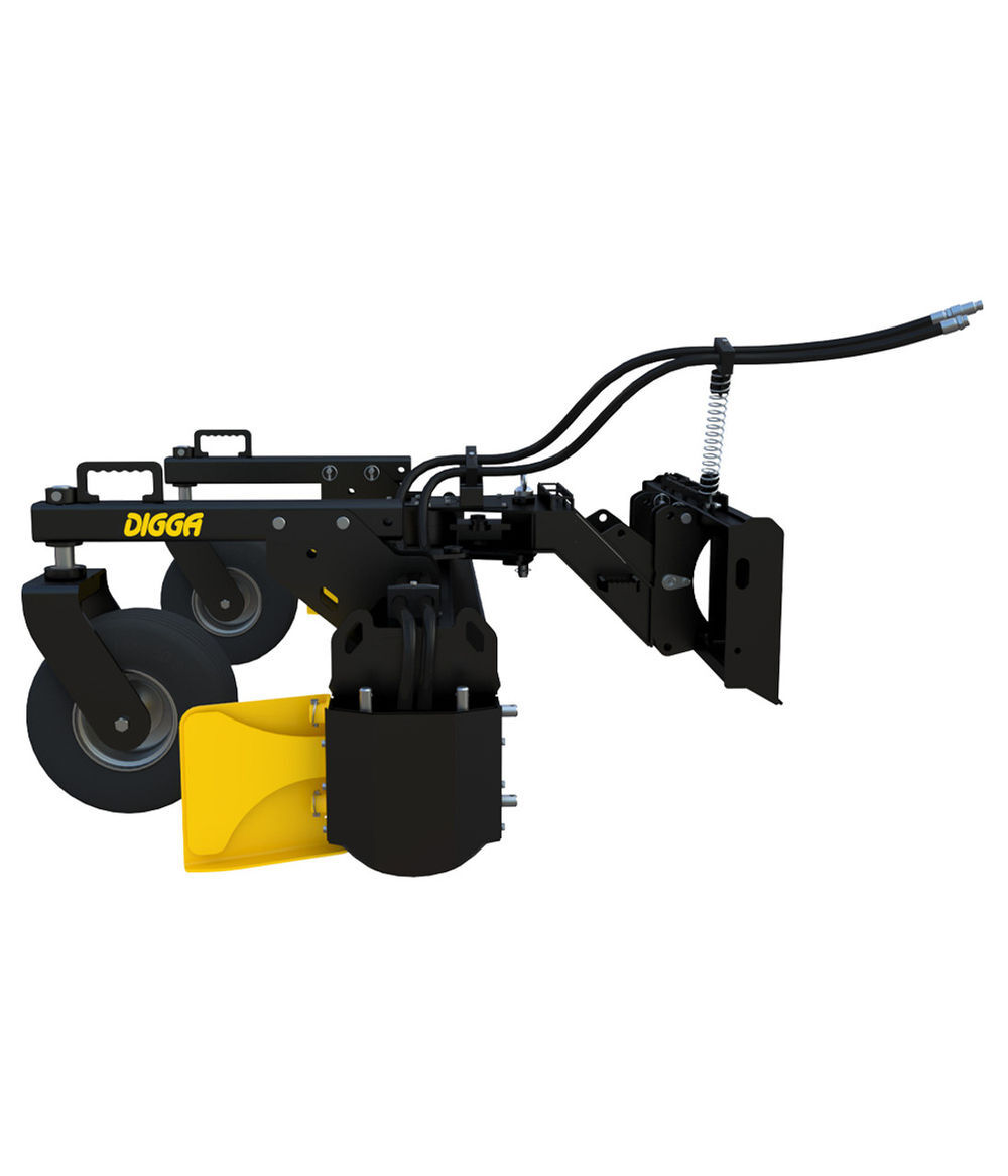 Digga North America 72 Inch Hydraulic Slew High Flow Soil Conditioner for Skid Steer, large image number 3