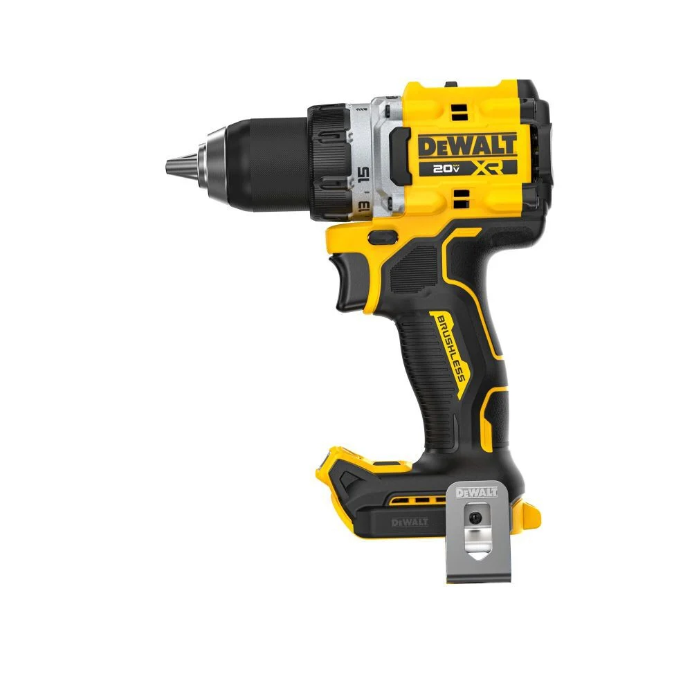 DEWALT 20V MAX XR Brushless Cordless 1/2 Inch Drill/Driver (Bare Tool), large image number 1