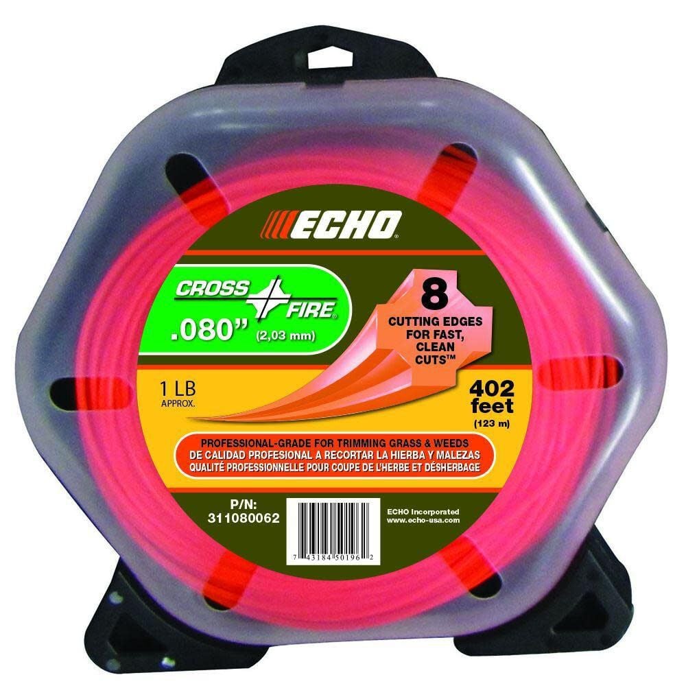 Echo 1 Lb. .080 Cross-Fire Trimmer Line – 311080062