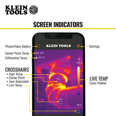 Klein Tools Thermal Imager for iOS Devices, large image number 2