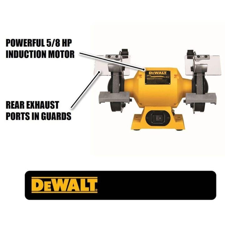 DEWALT 6 In. Bench Grinder, large image number 6
