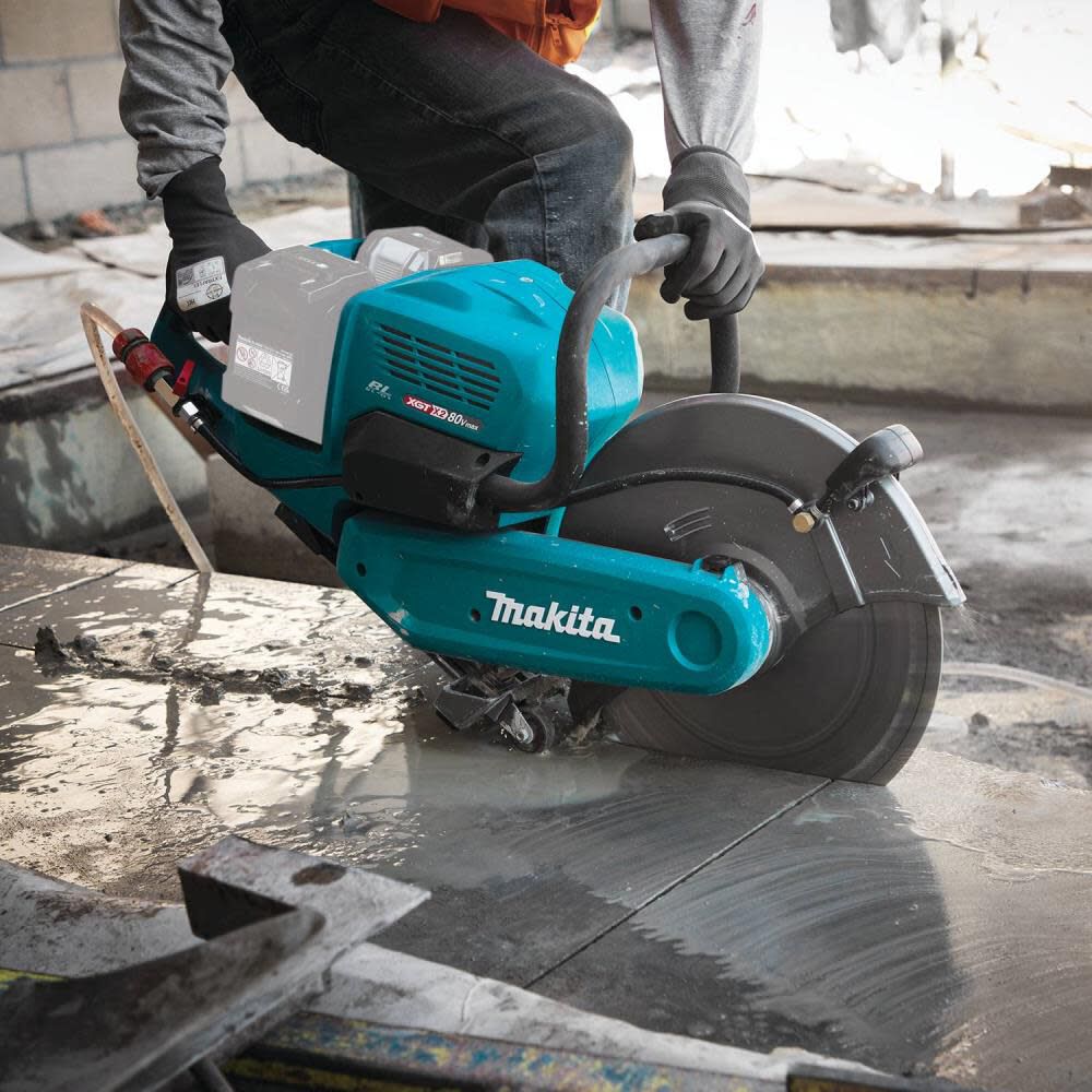 Makita Promotional 40V MAX X2 80V XGT Brushless 14 Inch Power Cutter (Bare Tool) with DC40RB Charger, large image number 4