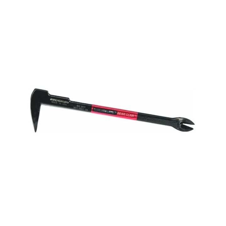 Vaughan BEAR CLAW 9 1/2 Inch Black Steel Flat Claw Tip Nail Puller