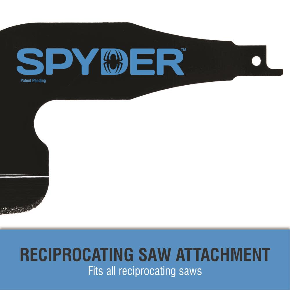 Spyder Reciprocating Saw Grout Removal Tool Attachment 100231 Acme Tools