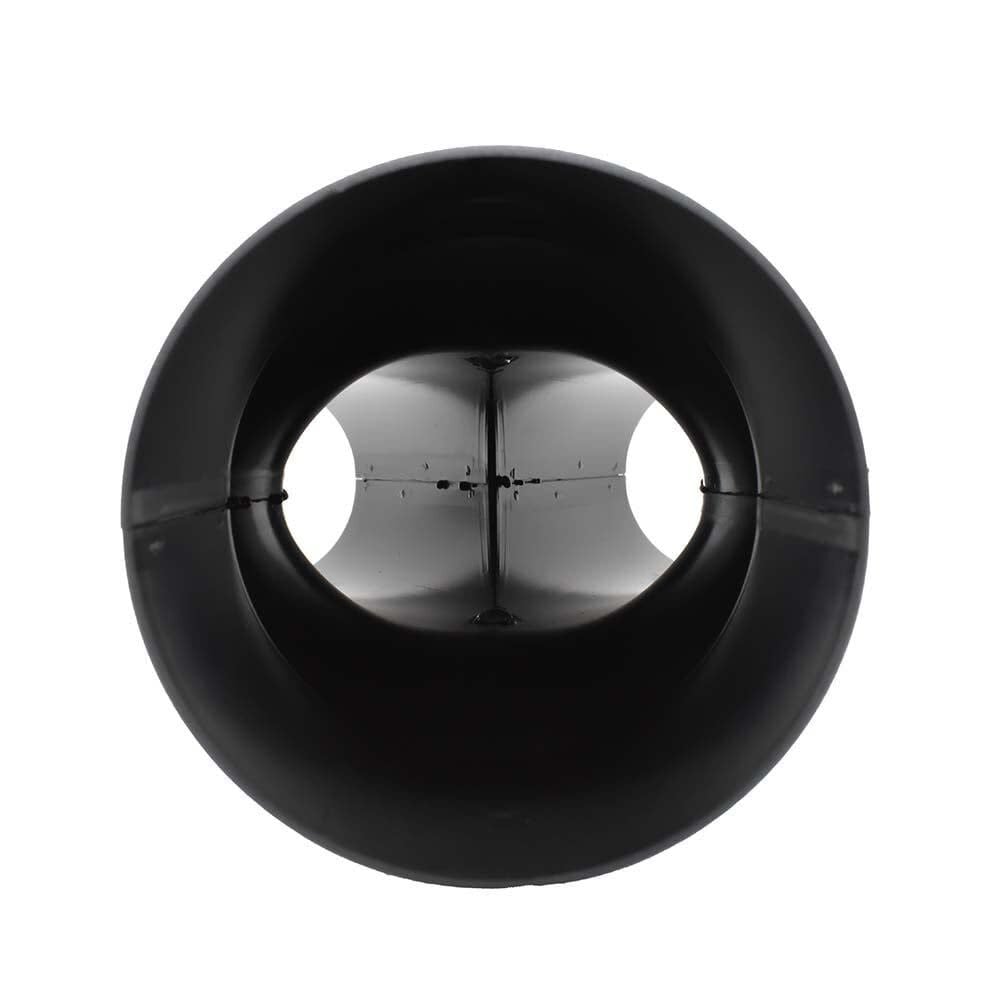 Big Horn 4 x 2-1/2 Inch Black Plastic Two-Way Tube Coupler Adapter, large image number 5
