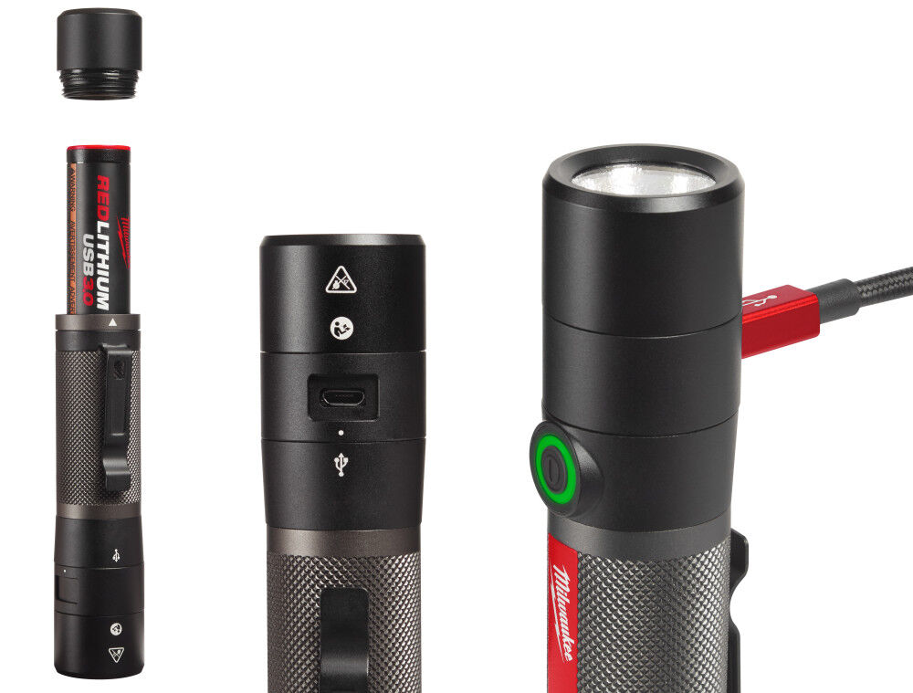 Milwaukee Usb Rechargeable Flashlight Kit Headlamp Bundle 2160 21 2115 21 Simolary simolary.com 8