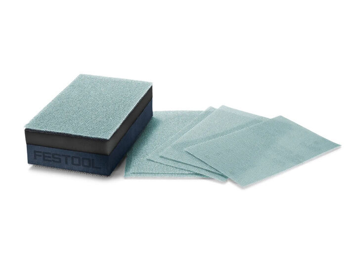 Festool HSK-Duo 80 x 133 mm Abrasive Sanding Block with Assorted Sheets