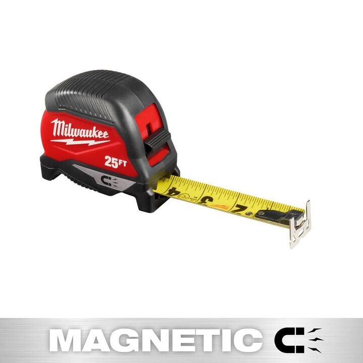 Milwaukee 25 Ft. Magnetic Tape Measure, large image number 7