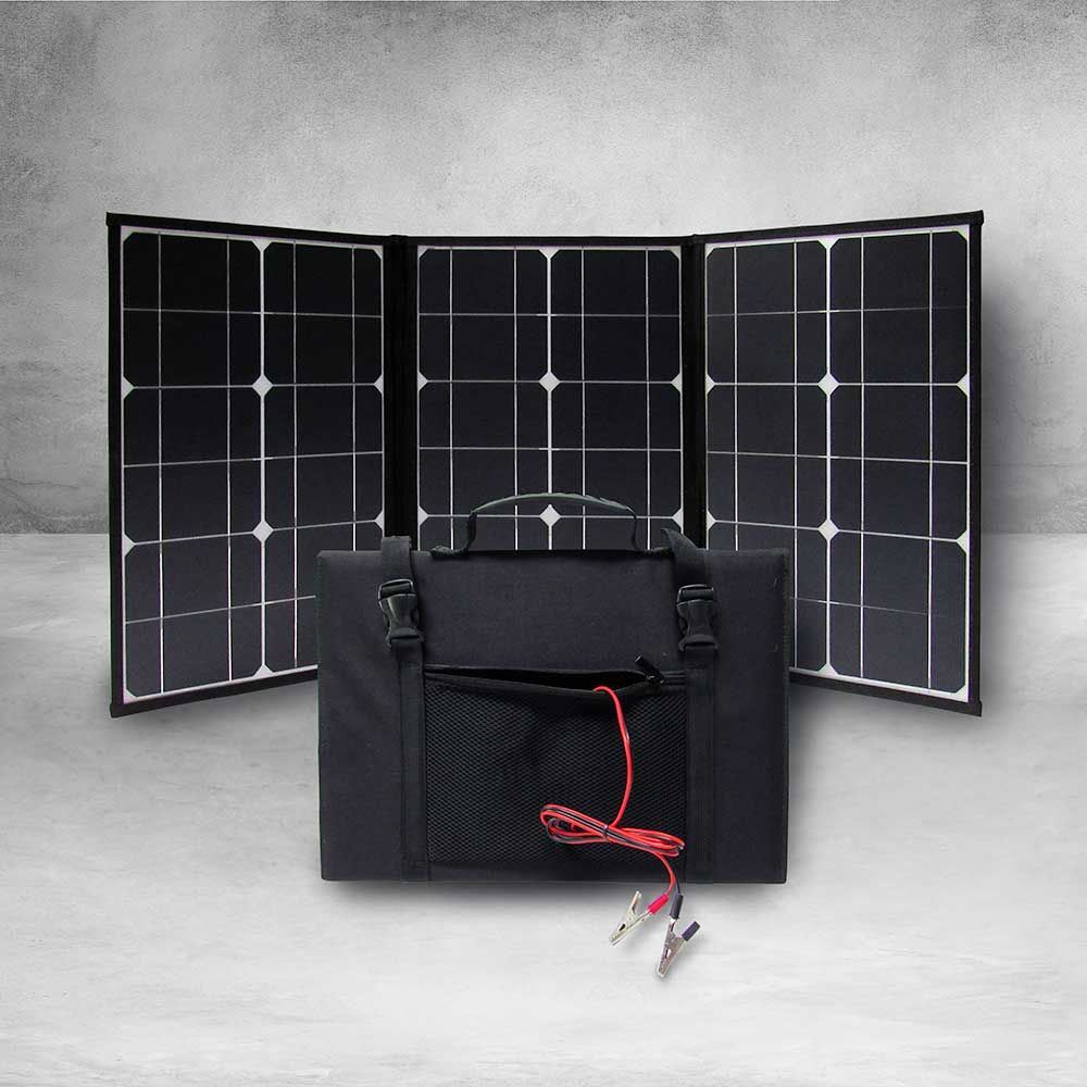 Dakota Lithium 12V 50W Folding Fast-Charge Solar Panel, large image number 2