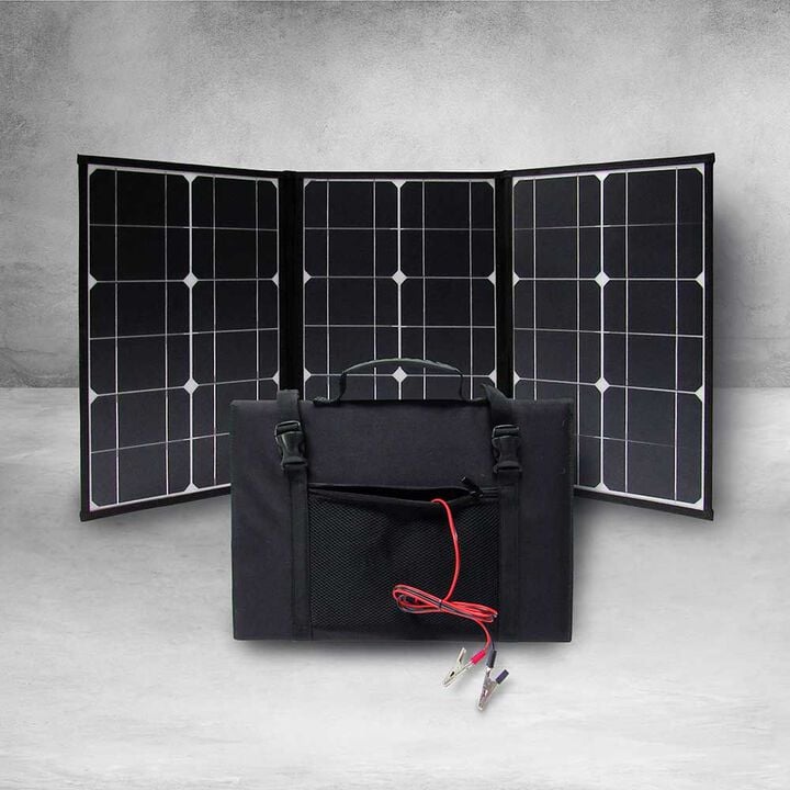 Dakota Lithium 12V 50W Folding Fast-Charge Solar Panel, large image number 1