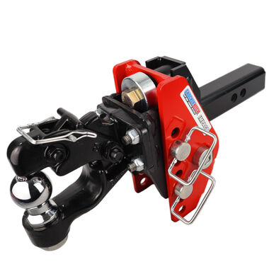 Shocker Hitch Impact 12K 2 Inch Cushion Hitch & Pintle & 2 Inch Ball