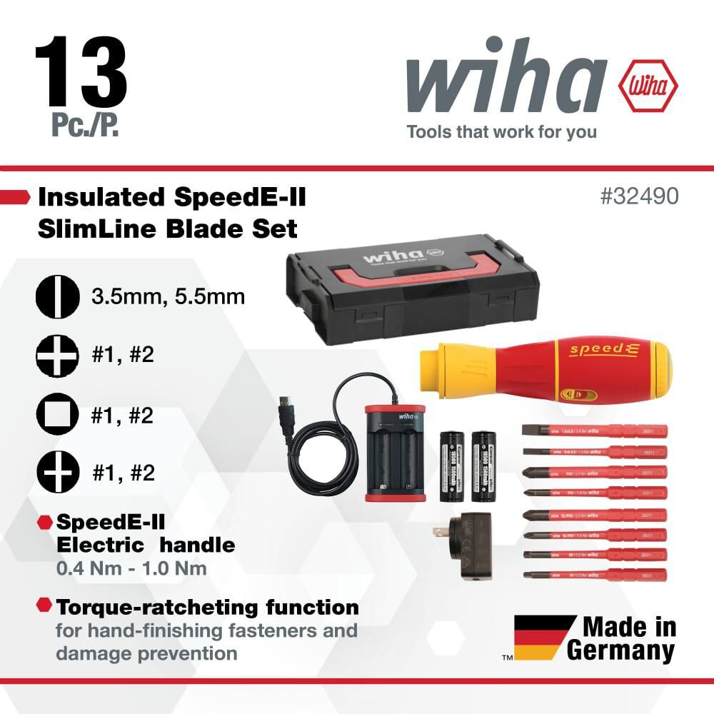 Wiha SpeedEII Electric Screwdriver, large image number 2