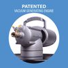 Guardair PowerQUAD 55 Gallon Pneumatic Vacuum Kit with 2 Inch Inlet, small image number 3