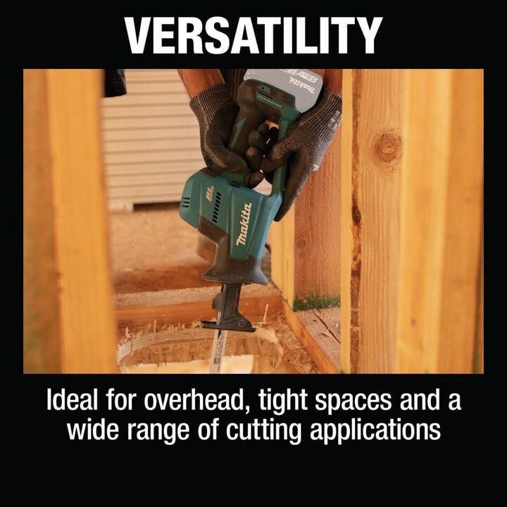 Makita 18V LXT Compact One Handed Reciprocating Saw (Bare Tool), large image number 12