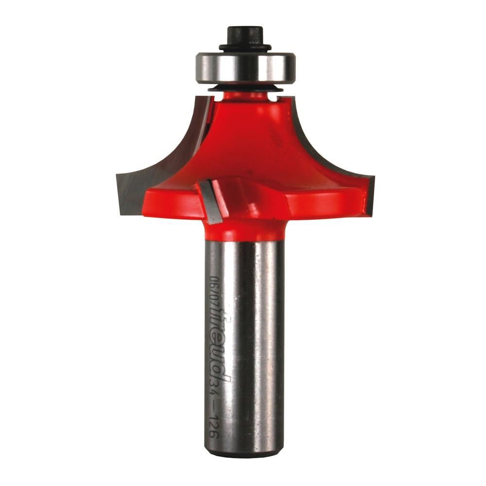 Freud 1/2 In. Radius Quadra-Cut Rounding Over Bit with 1/2 In. Shank, large image number 1