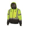 Pioneer Oxford Polyester Safety Bomber Jacket with Detachable Hood Waterproof PU-Coated, small image number 5