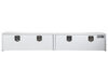 Buyers Products Company 18x16x96 Inch White Steel Topsider Truck Box, small image number 1