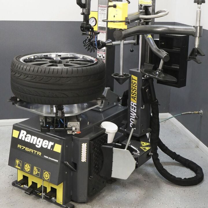 Ranger R76ATR 30 Inch Capacity Tilt-Back Tire Changer with Single Assist, large image number 12
