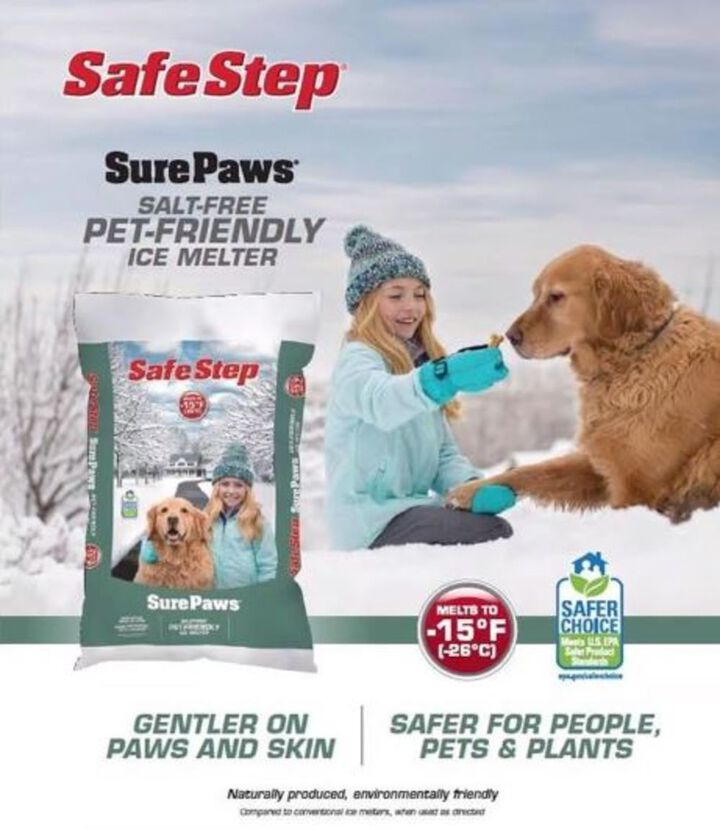Safe Step Sure Paws 8 Lbs Magnesium Chloride Ice Melter, 4 Pack, large image number 2