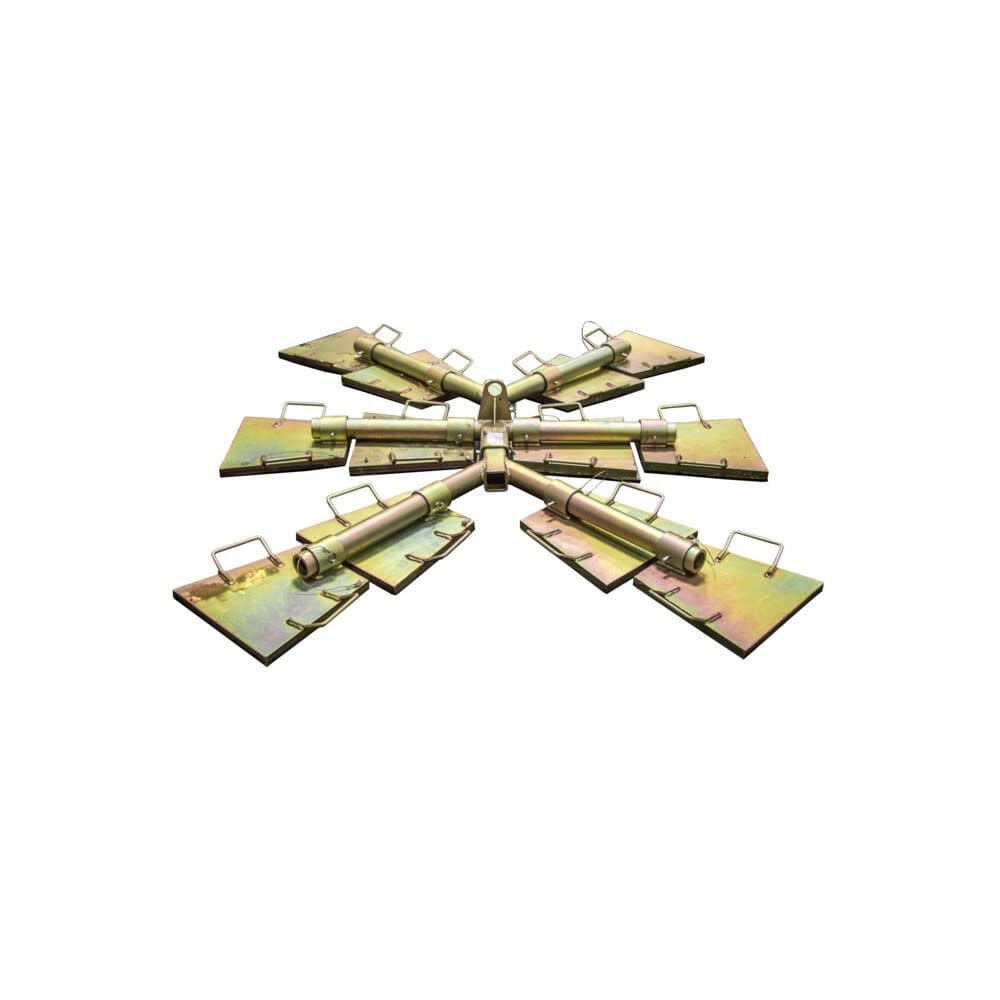 Guardian Fall Protection 100-310 Lbs 3-Piece Galvanized Steel Angel Anchor System – 00260