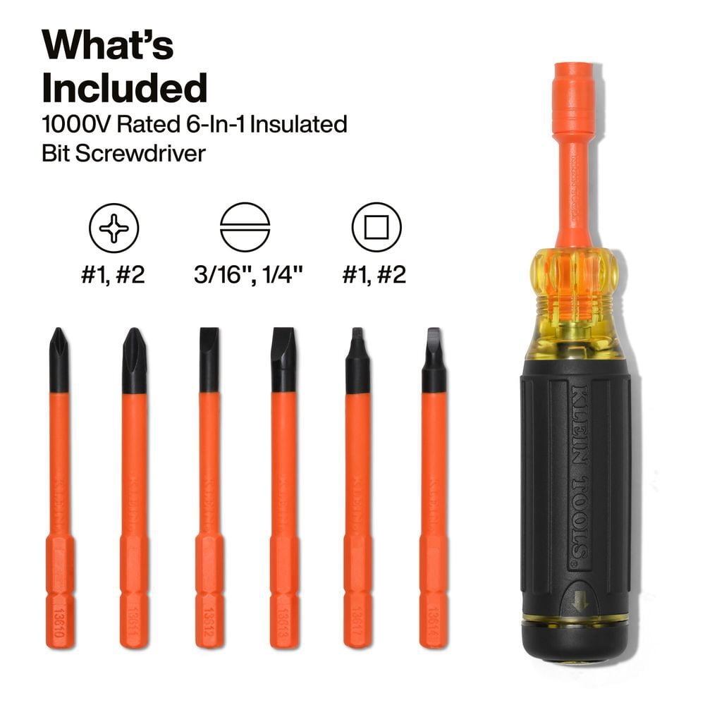 Klein Tools Power Utility Insulated Tool Set 56 Pieces, large image number 5