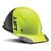 Lift Safety Hard Hat DAX FIFTY50 Yellow and Black Carbon Fiber Cap, small image number 2