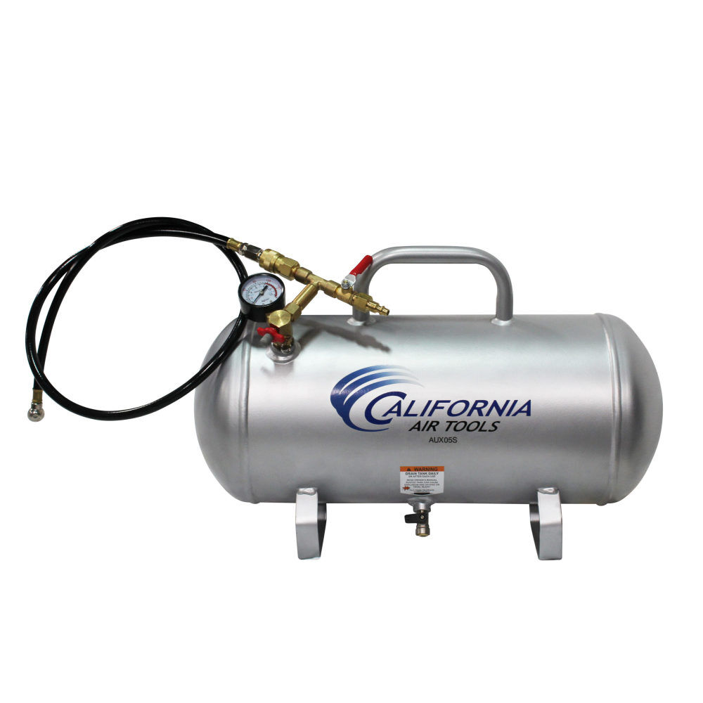 California Air Tools 5-Gallon 125 PSI Steel Air Tank, large image number 1