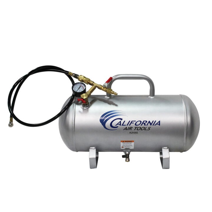 California Air Tools 5-Gallon 125 PSI Steel Air Tank