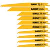 DEWALT Reciprocating Saw Blades Bi-Metal Set With Case 10pc, small image number 1
