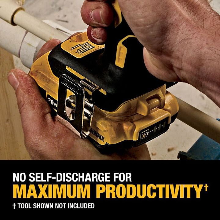 DEWALT 20V MAX Drill & Driver Combo Kit & Battery Pack Bundle, large image number 16