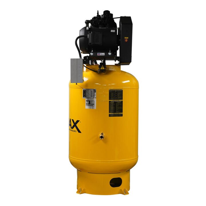 EMAX 208V 10HP 3PH 120 Gallon Vertical Air Compressor, large image number 5