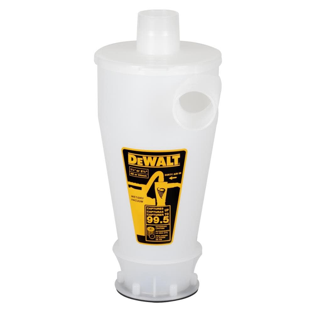 DEWALT Dust Separator for Wet/Dry Vacuums – DXVCS001