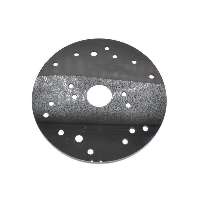 Big Horn 6-1/2 Inch Universal Router Plate with Screws and Insert Rings, large image number 3