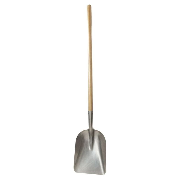 Kraft Tool Co #2 48 in Handle Aluminum Scoop with Long Handle