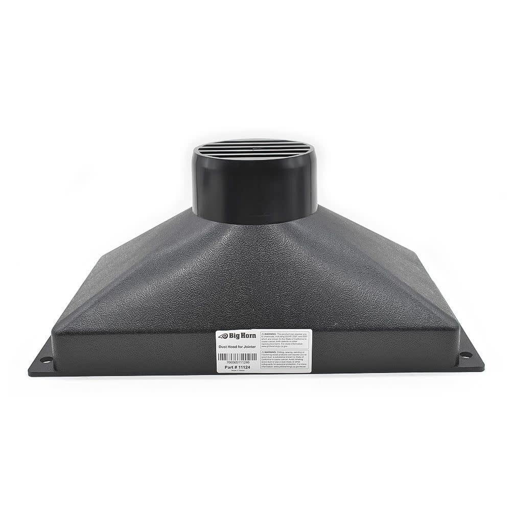 Big Horn 4 Inch ABS Little Gulp Dust Hood with 13-1/2 Inch x 7 1/4 Inch Opening, large image number 1