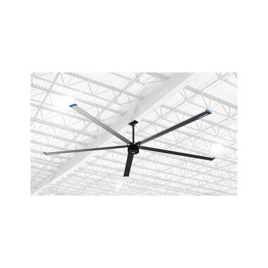 Cool Boss 20 ft 208-230VAC 5A 50/60Hz Industrial Overhead Fan, large image number 1