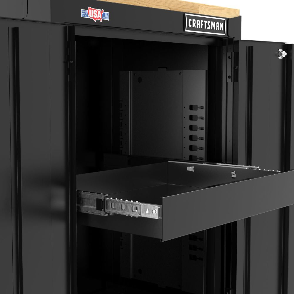 CRAFTSMAN S2000 Series 2-Door Base Cabinet, Black, large image number 4
