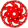 Diablo Tools 4 1/2 Inch Segmented Rim Diamond Rim Cup Wheel for Masonry, small image number 1